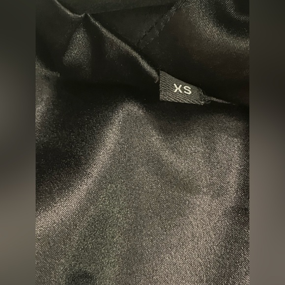 The Kooples Fringed Goat Leather Moto Jacket black suede - Picture 10 of 16